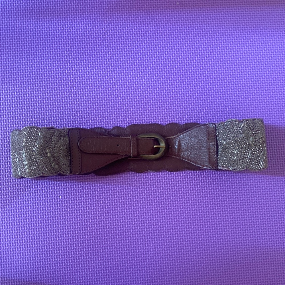 Anthropologie - beads belt - 30”- 33”